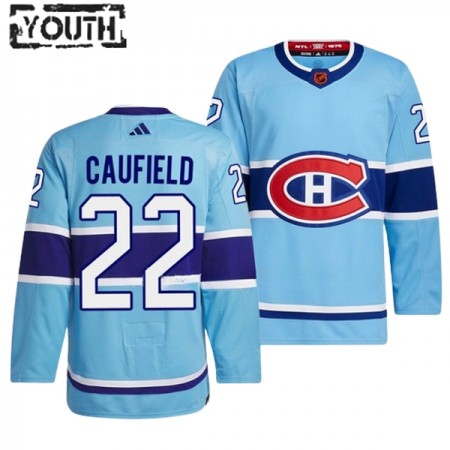 Montreal Canadiens tröja Cole Caufield 22 Adidas 2022-23 Blå Reverse Retro 2.0 Authentic - NHL Tröjor Barn Montreal Canadiens tröja Cole Caufield 22 Adidas 2022-23 Blå Reverse Retro 2.0 Authentic - NHL Tröjor Barn